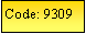 Text Box: Code: 9309