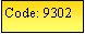 Text Box: Code: 9302