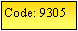 Text Box: Code: 9305