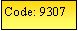 Text Box: Code: 9307