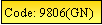 Text Box: Code: 9806(GN)