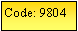 Text Box: Code: 9804
