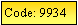 Text Box: Code: 9934