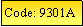 Text Box: Code: 9301A