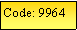 Text Box: Code: 9964