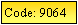 Text Box: Code: 9064