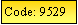 Text Box: Code: 9529