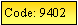 Text Box: Code: 9402